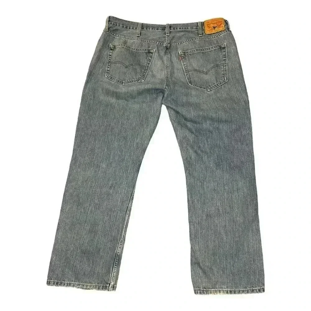 Levi's Men's Straight Leg‎ Denim Jeans Blue Size 38x30
